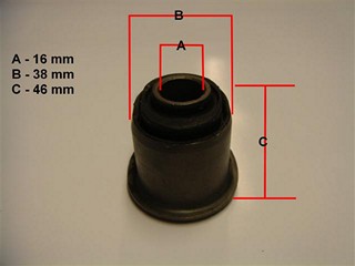 BUJE BASTIDOR INF FORD F1000 85 (OVALADO) SAMPEL