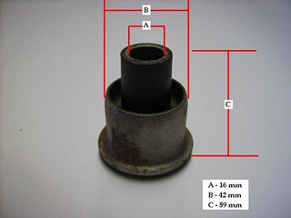 BUJE BASTIDOR INF BMW 320 78 (CEN) AYD