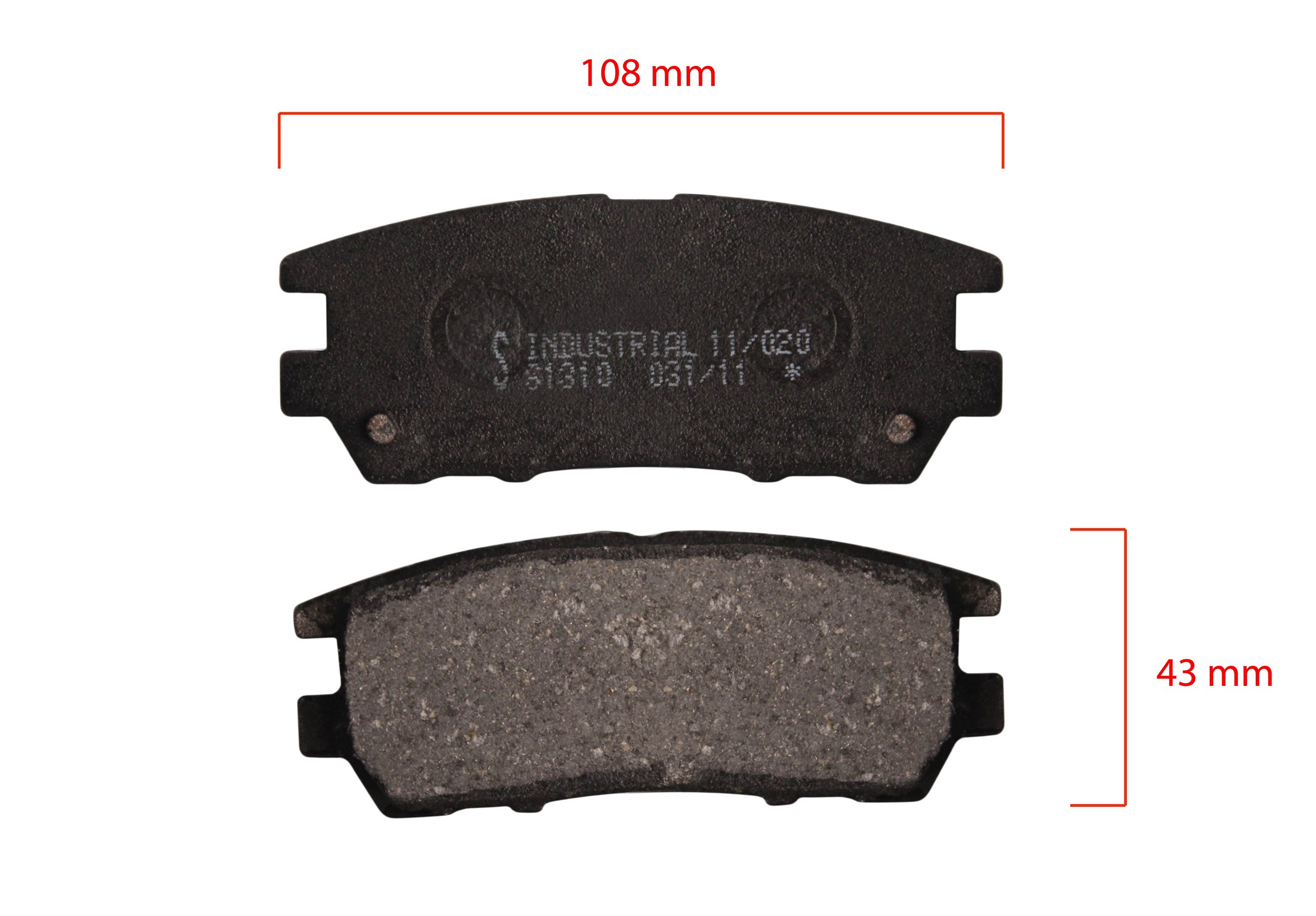 PASTILLAS TRA MITSUBISHI MONTERO (B)