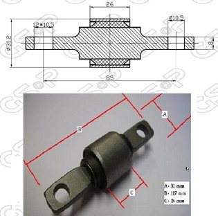 BUJE TENSOR TRA HONDA CIVIC 92-99 (SUP/1) GSP