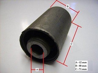 BUJE BASTIDOR INF HONDA CRV 96 SILEMBLOCK