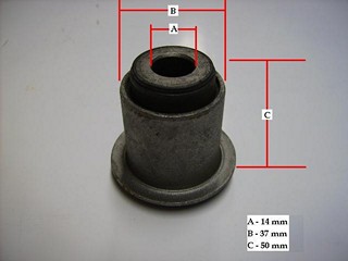 BUJE BASTIDOR INF HONDA CRV 96 (CHAPA)C/VALONA