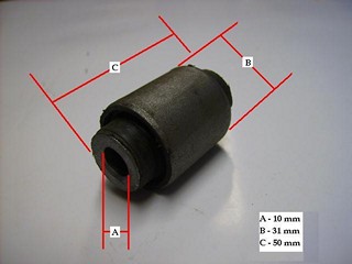 BUJE BASTIDOR TRA HONDA CRV 96