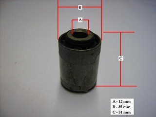 BUJE BASTIDOR INF HONDA ACCORD 90 (PUNTA) GSP
