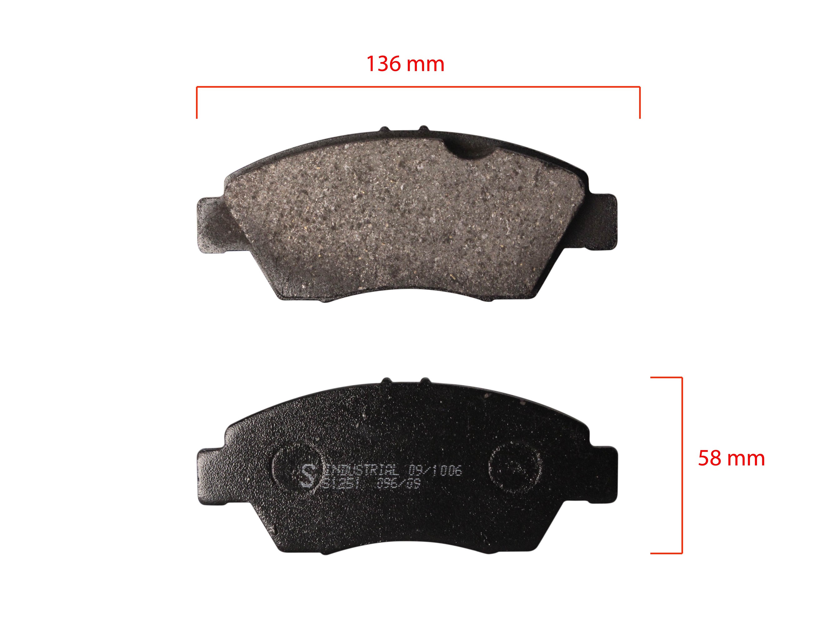 PASTILLAS DEL HONDA CIVIC 92 (16V) (BREMSI)