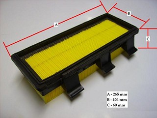 FILTRO AIRE RENAULT (CA5941) (HK)
