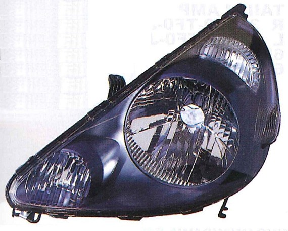 SEMIOPTICA IZQ HONDA FIT 03 (BR) (M/NEG)