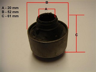 BUJE BASTIDOR INF TOYOTA COROLLA 97 (GDE) JAPON