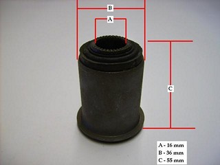 BUJE BASTIDOR INF ISUZU P-UP 89 (DEL)