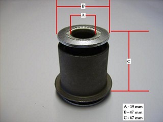 BUJE BASTIDOR INF TOYOTA 4 RUNNER 96