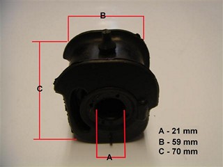 BUJE BASTIDOR INF DER HYUNDAI EXCEL 90 (K)