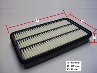 FILTRO AIRE TOYOTA (CA7351)