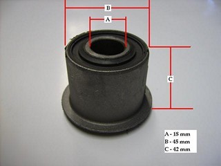 BUJE ELASTICO TRA DAIHATSU DELTA (P/TRA) (2)