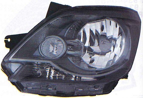 SEMIOPTICA DER GM COBALT LTZ 13 NEGRA