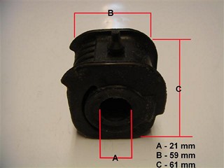 BUJE BASTIDOR INF DER MITSUBISHI LANCER 89 (GDE)