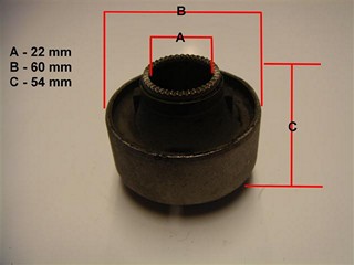 BUJE BASTIDOR INF TOYOTA CORONA 97 (GDE) GSP