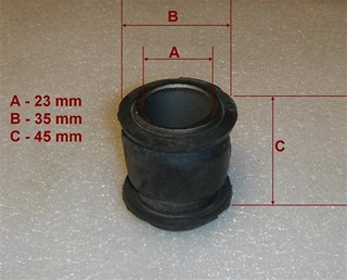 BUJE TENSOR TRA DER SUBARU LEGAXY 89 (LAT P/TRA)