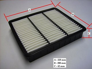 FILTRO AIRE MITSUBISHI (CA7630)