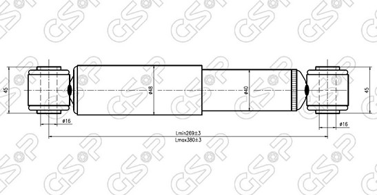 AMORTIGUADOR TRA CITROEN BERLINGO-PARTNER 96 BREME