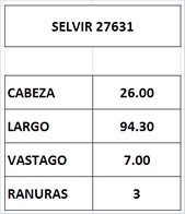 VALVULA ESC VW GOL 1000 8V 97