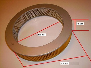 FILTRO AIRE HONDA (CA2740)