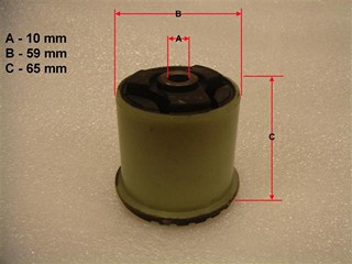 BUJE SUSPENSION TRA GM CORSA II-AGILE SAMPEL