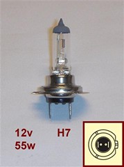 LAMPE H7 55W 12V LP188 - Comptoir Nautique