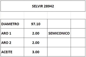 AROS 97.1mm KIA CARNIVAL STD