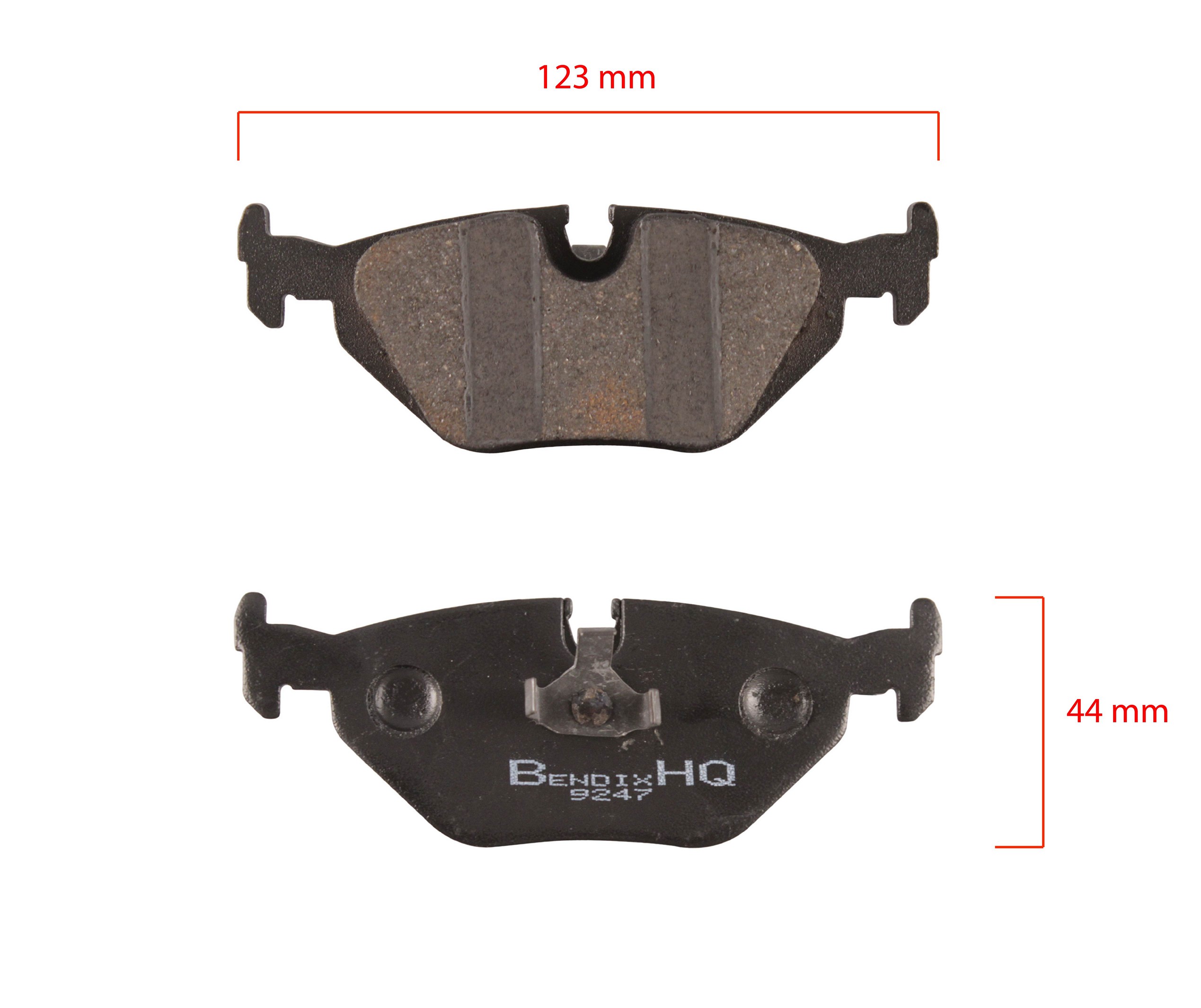 PASTILLAS TRA BMW E30-34-36-46 83 BREMSI