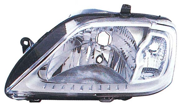 SEMIOPTICA DER RENAULT LOGAN 07 DEPO