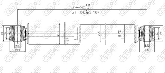 AMORTIGUADOR TRA MB SPRINTER 96-04 BREME