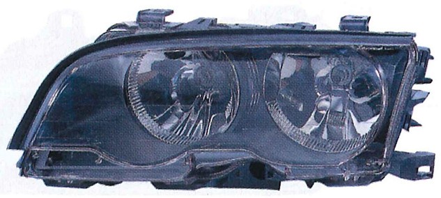 SEMIOPTICA DER BMW E46 98 (2P) (OSCURA) DEPO