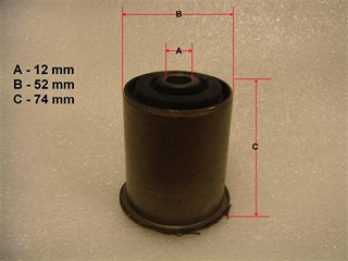 BUJE ELASTICO TRA FORD COURIER (P/DEL)