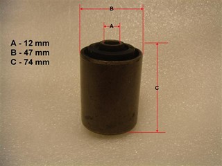 BUJE ELASTICO TRA FORD COURIER (P/TRA)