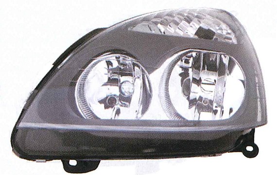 SEMIOPTICA IZQ RENAULT CLIO 06 GRIS