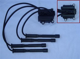 BOBINA ENCENDIDO RENAULT CLIO II 98 (C/CABLES)