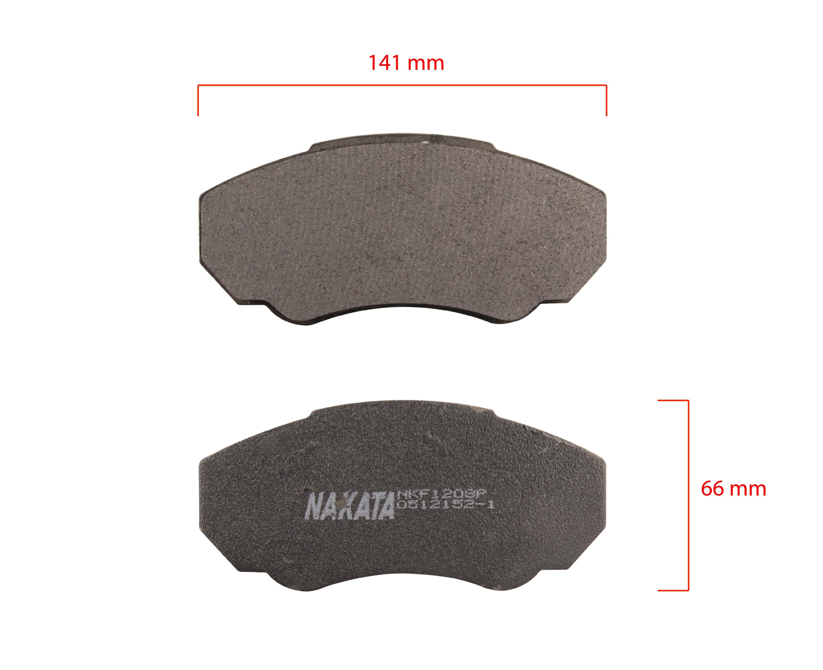 PASTILLAS DEL FIAT DUCATO-BOXER 01 (141mm) (B)