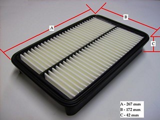 FILTRO AIRE TOYOTA (CA5466) (INY)
