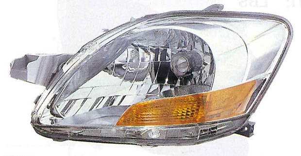 SEMIOPTICA IZQ TOYOTA YARIS 11 DEPO