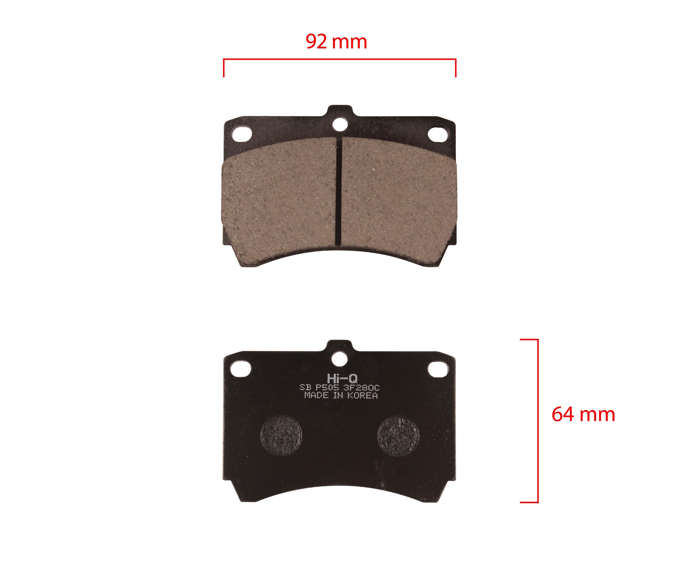 PASTILLAS DEL KIA AVELLA-MAZDA 323 BREMSI