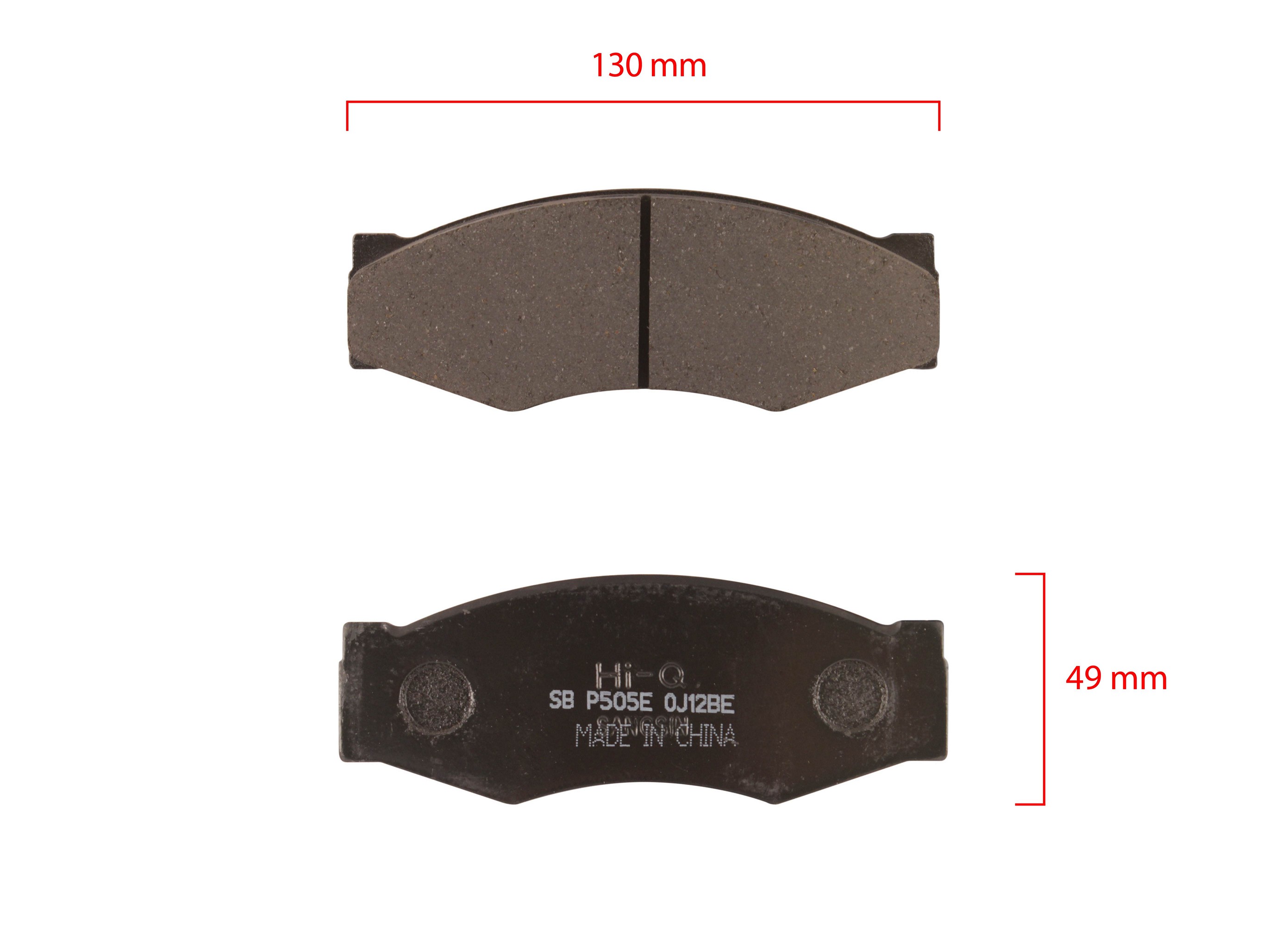 PASTILLAS DEL NISSAN D21 (C/SENSOR) BREMSI