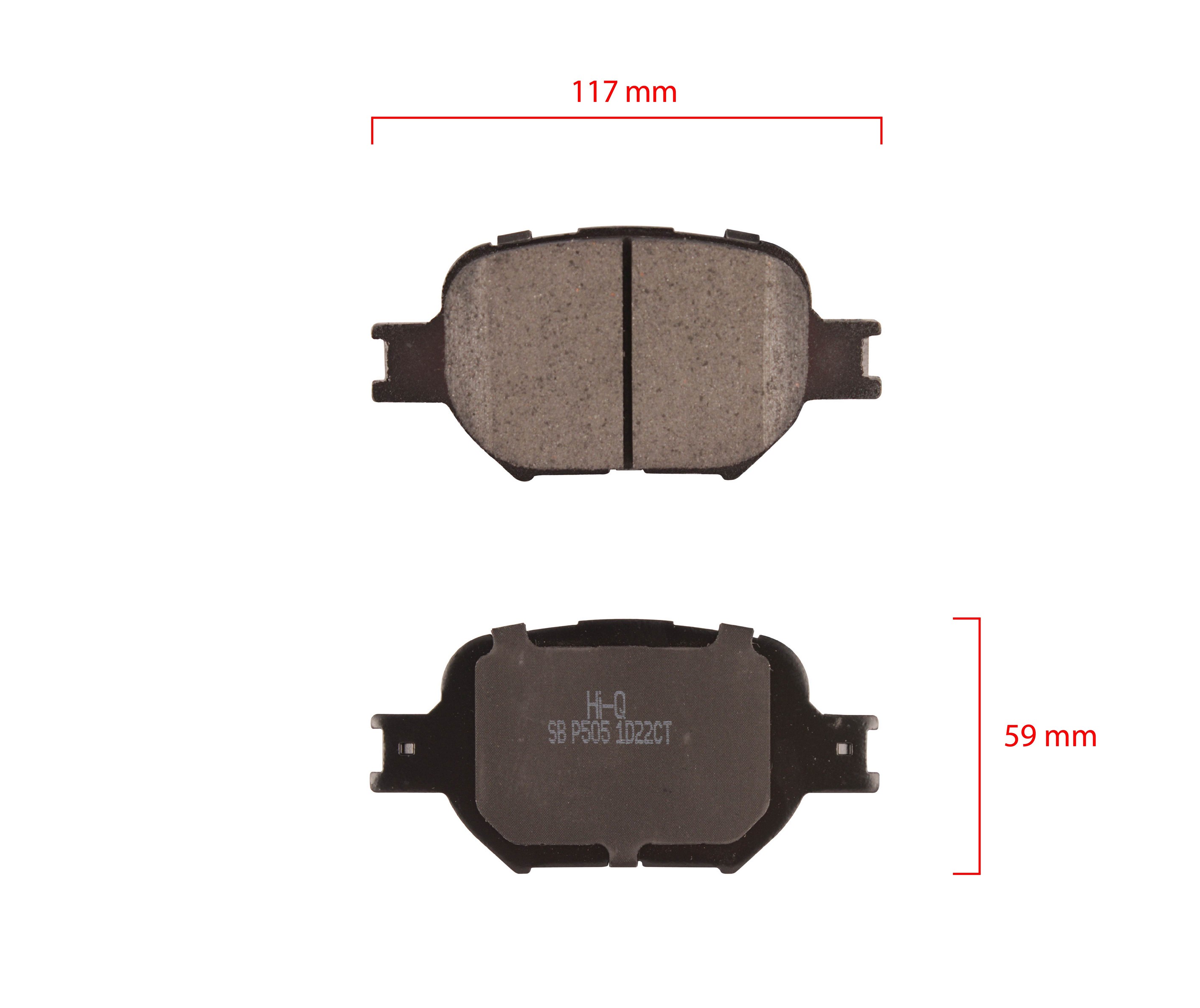 PASTILLAS DEL TOYOTA COROLLA 2003-2007 D BREMSI