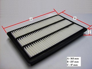 FILTRO AIRE MITSUBISHI (CA9542)