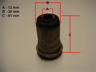 BUJE BASTIDOR INF TOYOTA COROLLA 81