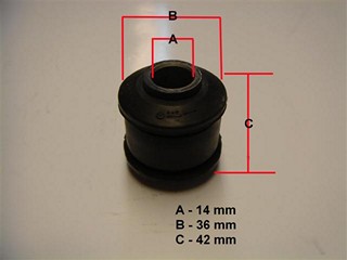 BUJE BASTIDOR INF DAIHATSU CHARADE G100 (PUNTA)