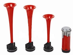 BOCINA 3 CORNETAS C/COMPRESOR 12V