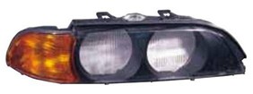 SEMIOPTICA DER BMW E39 95 (VIDRIO-S/AMB) DEPO