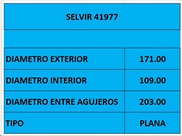 PLACA EMBR DAEWOO-SUZUKI (170mm) WESTLAKE--