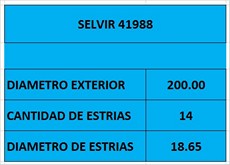 DISCO EMBR 200mm 14 EST GM CORSA 1.6-1.7D WESTLAKE