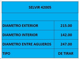 PLACA EMBR HYUNDAI-MITSUBISHI (215mm) TIRA WESTLAK